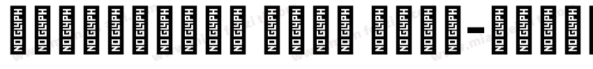 NumberOnly Bold Bold字体转换